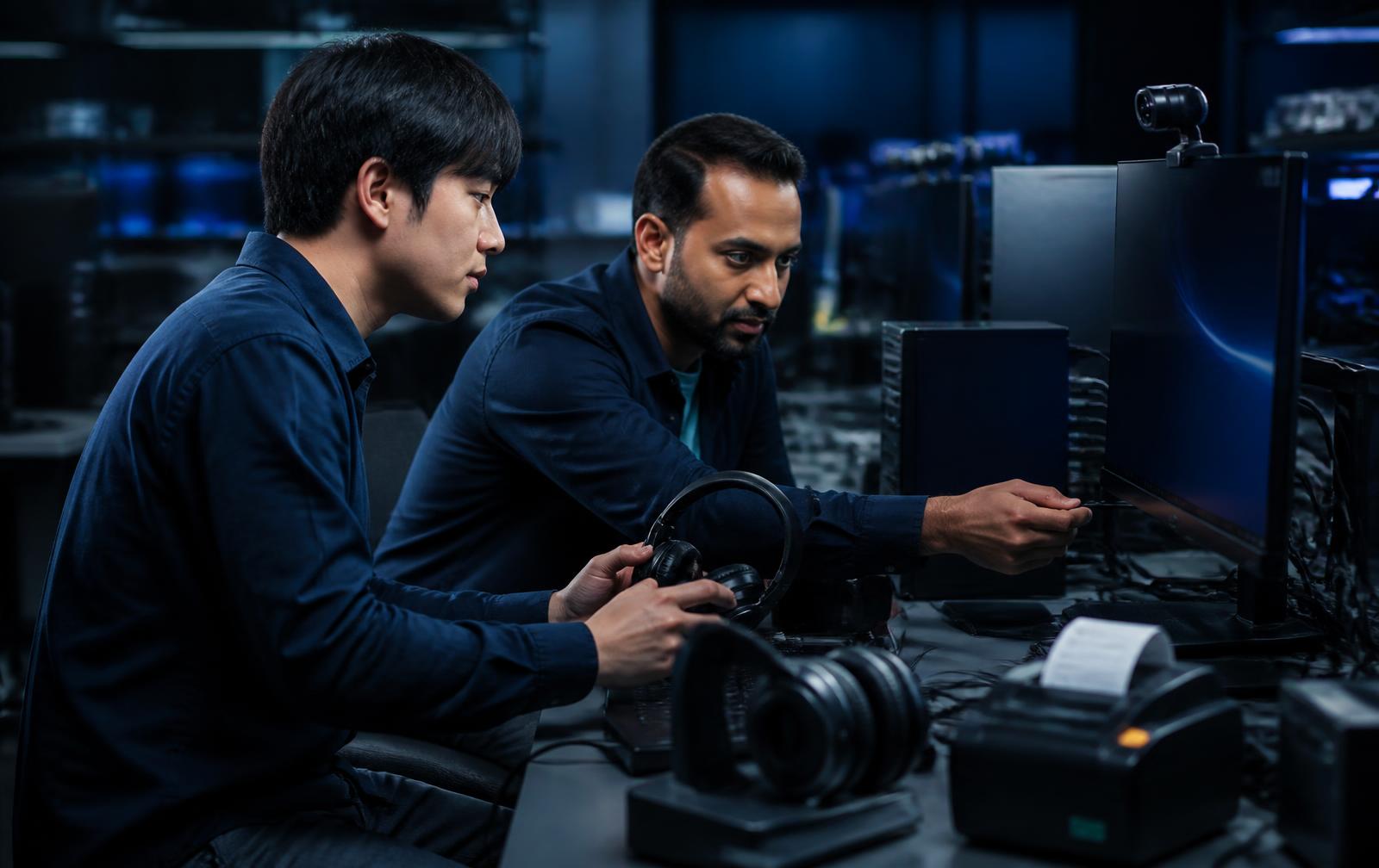 Engineers validating peripherals on a locked-down Windows endpoint